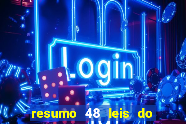 resumo 48 leis do poder pdf